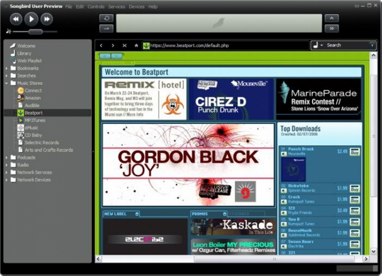 Download Songbird for Windows PC free