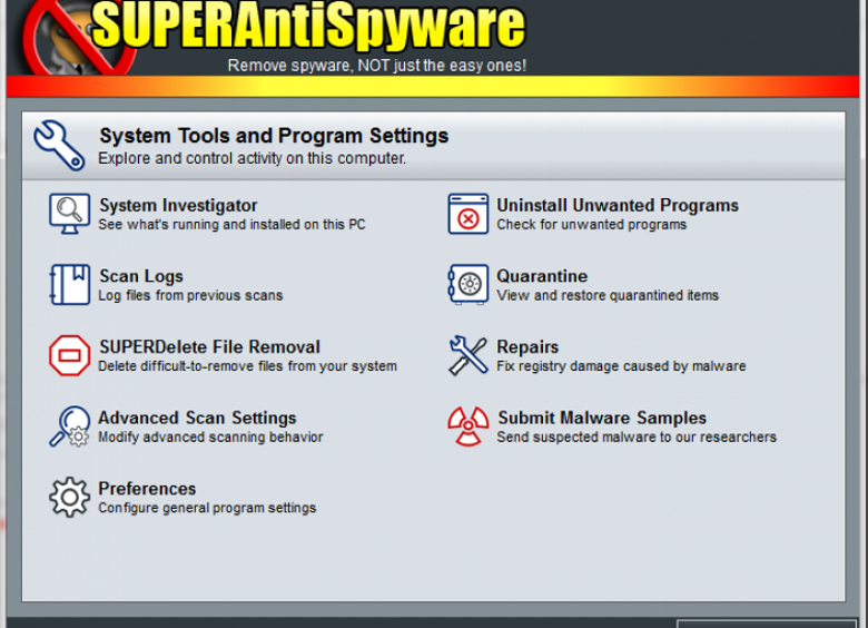 Download SUPERAntiSpyware for Windows PC free