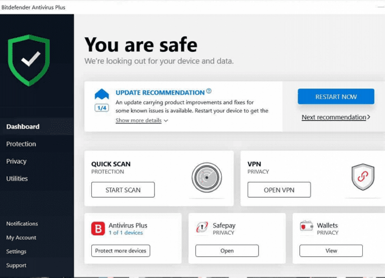 Download BitDefender Antivirus Plus for Windows PC free
